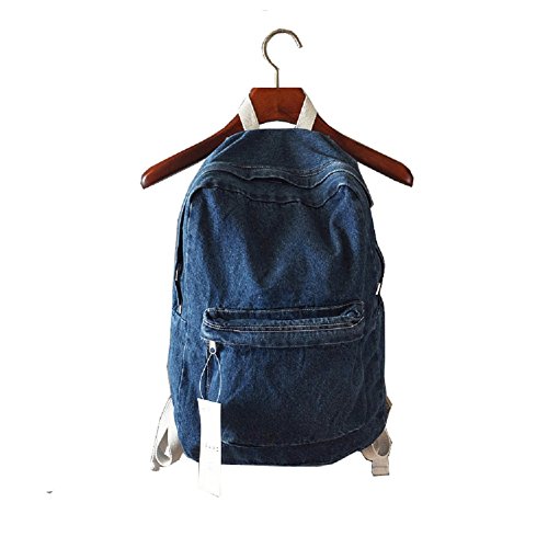Urmiss(tm) college school bags denim backpacks cute bookbags stud…