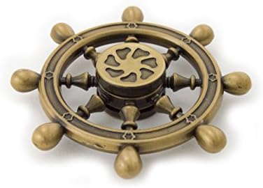 Ship Helm Boat Wheel Spinner Toy with Case by Electronix Express
