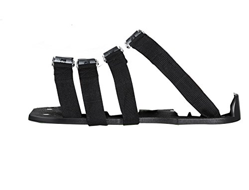 Voulosimi Lawn Aerator Spike Shoes Aeration Sandals Heavy Duty Spiked Sandals Use Premium Grass Aeration Sandals with Heavy Duty Metal Buckles