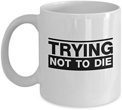Workout Gym Fitness exercise Yoga Motivation Trying Mug