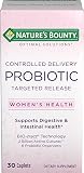 Nature's Bounty Controlled Delivery Probiotic Caplets, 30 Count