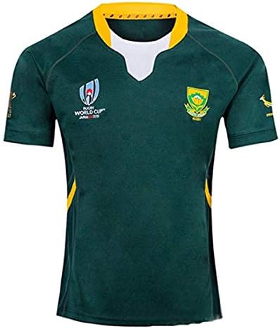 Rugby Jersey South Africa Home Away 2019 World Cup Tracksuits Football Soccer Training T-Shirt Breathable