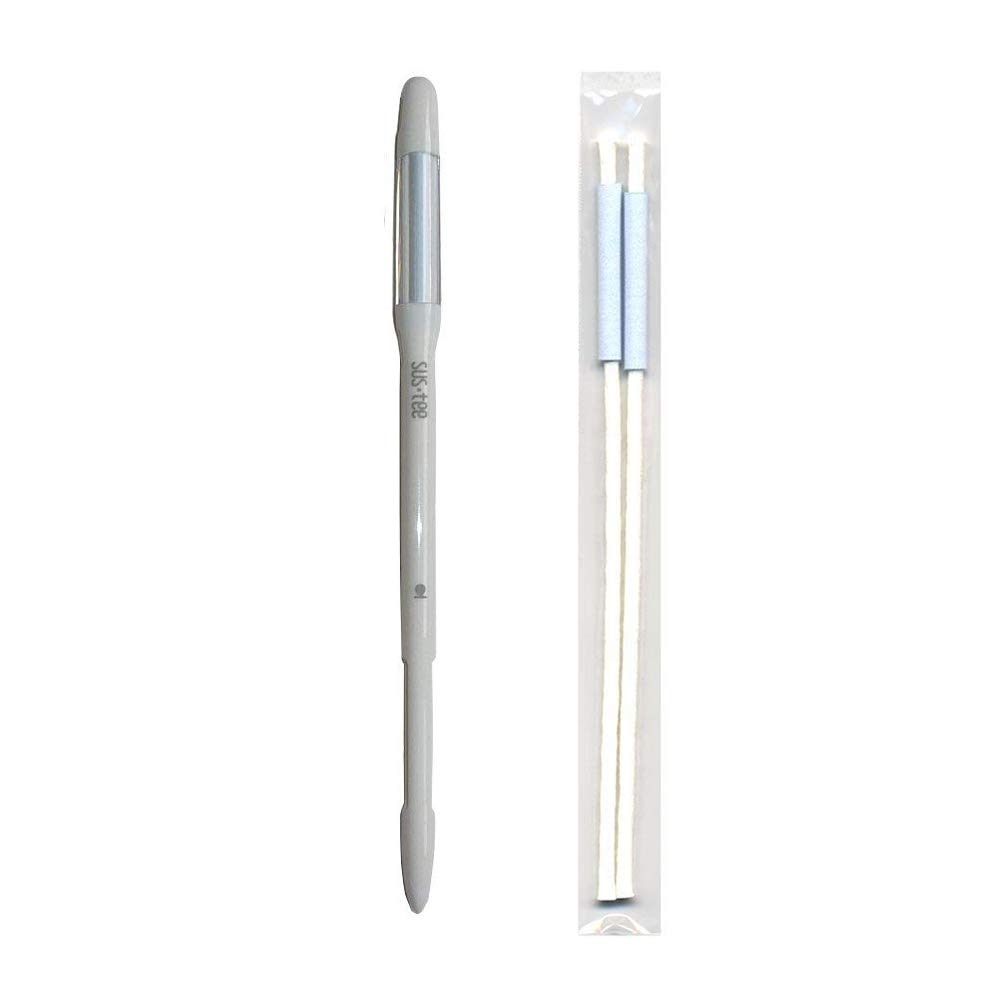 Sustee Medium Refillable Insert Aqua Meter (White) + 2 Medium Inserts - Plant Moisture Sensor for Potted Plants