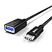 USB 3.1 Type C OTG Cable, JOTO USB-C 3.1 Type-C Male to Standard USB 3.0 Type A Female OTG Data Cable for Apple New MacBook, Chromebook Pixel, Nokia N1 and Other Type-C Devices (USB 3.1 OTG, Black)