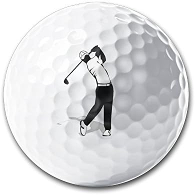 Golf Logo Fun Super Long Long-lasting Durability Men Women Kids Golf Balls Training Ball For Game Gifts