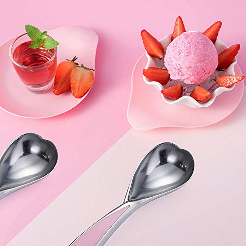 MYL Ice Cream Scoop,Comfortable Easy Grip Ergonomic Handle,Scooper Professional Kitchen Tool For Cookie Dough,Ice Cream,Pies,Dishwasher Safe (Pink)