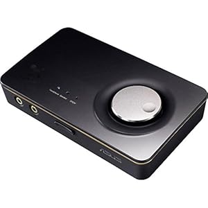 Asus Xonar U7 MKII 7.1 geluidskaart (met hoofdtelefoonversterker, 192kHu/24-bit HD-geluid, 114dB SNR, speciale…