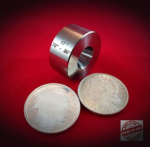 17 Degree Universal Reduction/Folding Die Set 5 Pieces, Stainless Steel - Thumbnail 2