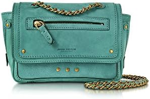 Jerome Dreyfuss Women's 29Benjich Light Blue Leather Shoulder Bag