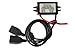 Kimdrox 3A/15W Dual Power Adapter 12V to 5V Double USB Cable Connector Car Charger For IPhone/HTC