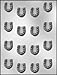 CK Products 1-1/8-Inch Horseshoe Chocolate Mold