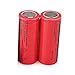 Pack of 4 6800mAh 3.7 Volt 26650 Battery Rechargeable Li-ion High Drain Battery for Flashlight