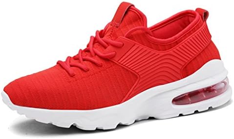 TUCSSON Mens Trainers Flyknit Air Sneakers Fitness Mesh Lightweight Sports Running Shoes Gym Walking Trainers Shoes