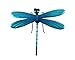 Liffy Metal Dragonfly Wall Decor Outdoor Hanging Art Blue for Living Room Bedroom