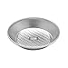 Chicago Metallic Uncoated Textured Aluminum Classic Pie Pan, 10-Inch, Silver,5237989