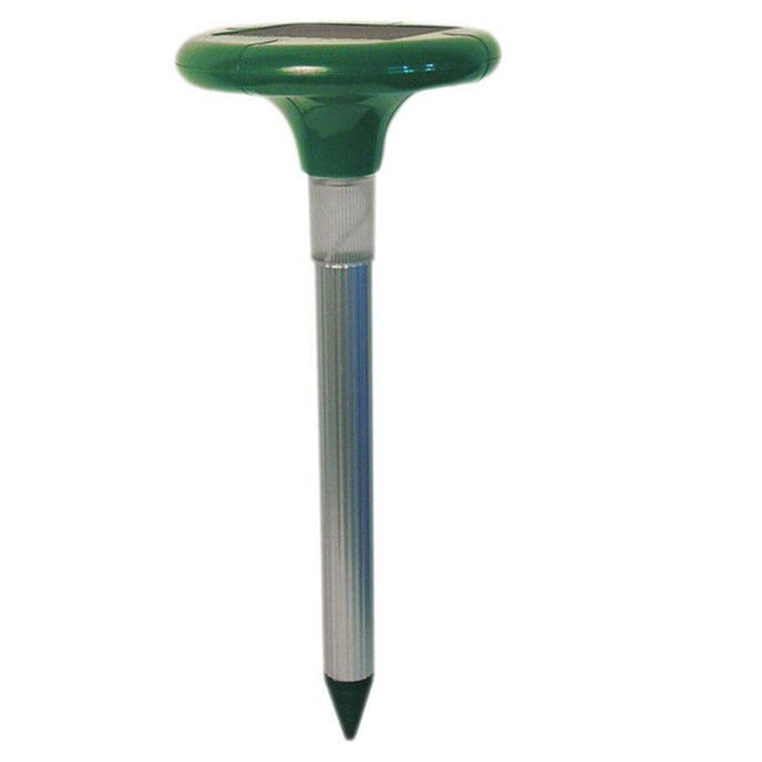 Pestbye® Advanced Ultrasonic Solar Mole Deterrent & Repeller with LED Light