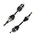 Front CV Axle Shaft Left LH & Right RH Pair Set Kit for Chevy Buick Olds Pontiac