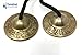 2.25” Diameter Tibetan Tingsha Bell Cymbals Set - Om Nama Shivay Embossed Chimes - Great for Yoga, Meditation, Spiritual, Mindfulness or Relaxation - Handmade in Nepal