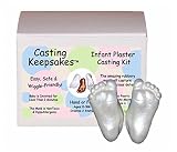 INFANT Baby Foot Prints Hand Casting kit Molds - PEARL INFANT Baby Foot Prints Hand Casting kit Molds - PEARL