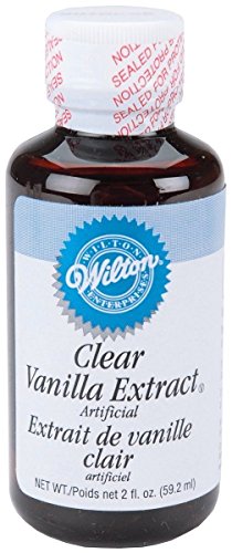 Wilton Clear Vanilla Flavor 2 Oz Flavor White Wedding Cakes But No Color Icings