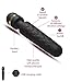 Personal Wand Massager Rechargeable Waterproof Handheld Vibrating Wand for Women with 20 Vibration Modes Electric Powerful Mini Portable Massager for Muscle Aches Sports Recovery