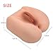 Lifelike Realistic 3D Soft Love Doll Adult Male Toys Men's Massager Toy Love Toys (7.8×7×3.5inch)