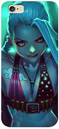 Ellent Design League Of Legends Jinx Fantasy Phone Case For Iphone 6 Plus Premium Tpu Case For Thanksgiving Day's Gift