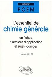 L' essentiel de chimie générale