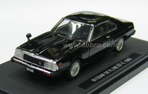 NISSAN SKYLINE GT-E 1980 -1/43 EBBRO BLACK 43756