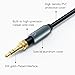 MillSO Headset Splitter, CTIA 3.5mm 2 Male to 1 Female Headphone Adapter with Separate Microphone and Headphone Jack for Gaming Headset to PC - 30CM/12inch