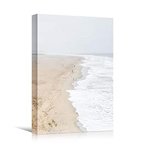 signwin Canvas Wall Art Seashore View Beach Beach...