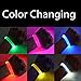 GlowCity LED Light Up Fiber Optic Bracelets (Pack of 2) (Color Flashing)