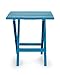 Camco 21036 Large Quick-Folding Adirondack Table, Plastic, Aqua