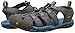 KEEN Women's Clearwater CNX Sandal,Gargoyle/Norse Blue,9 M US