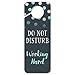 Graphics and More Do Not Disturb Working Hard Plastic Door Knob Hanger Sign