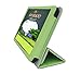 iShoppingdeals - for Insignia Flex 7" Tablet (Model NS-15AT07 Only) Folding Folio Skin Cover Case, Lawn Green