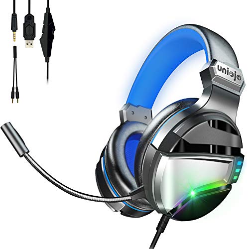 Gaming Headset, UNIOJO Xbox One Headset,Professional Gaming Headphones