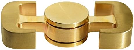TIE FIGHTER Metal Fidget Spinner - Caged Bearing - Stress Relief EDC Focus Toy - Brass Spinner - Up To 6 Minute Spins! - Great For Anxiety, Stress-Relief, ADHD, Focus &amp; Deep Thought
