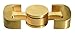 TIE FIGHTER Metal Fidget Spinner - Caged Bearing - Stress Relief EDC Focus Toy - Brass Spinner - Up To 6 Minute Spins! - Great For Anxiety, Stress-Relief, ADHD, Focus & Deep Thought
