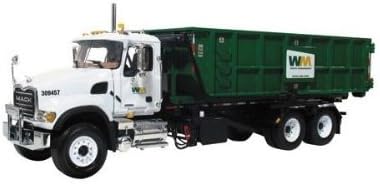 Mack WM Granite Roll Off Refuse Garbage Truck 1/34 #19-3441A by WASTE MANAGEMENT