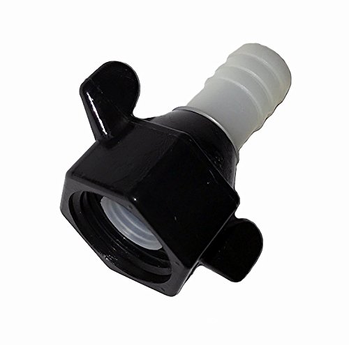Shurflo 2088 Straight Fitting - 1/2" Swivel F-NPT X 1/2" Male Hose Barb, Nylon (Pack of 2), P/N 244-2926