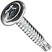 Small Parts 0816KPM Steel Self-Drilling Screw, Zinc Plated Finish, Modified Truss Head, Phillips Drive, #2 Drill Point, #8-18 Thread Size, 1
