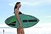 Rogue Iron Premium Skimboard Traction Pad w/Arch Bar (Black and Green)