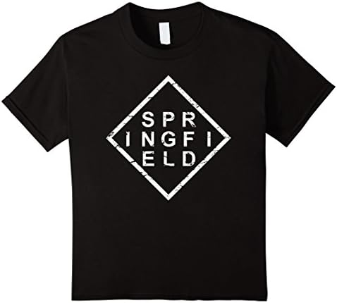 unisex-child Stylish Springfield T-Shirt 4 Black