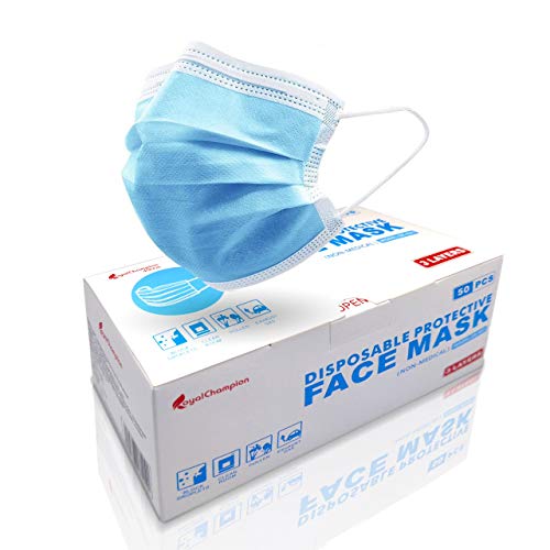 1 3ply+Disposable+Face+Mask+Count