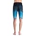 clothin Men's Quick Dry Surfing Boardshorts with Pocket(Navy,US 38)