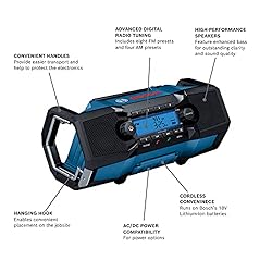 BOSCH GPB18V-2CN 18V Compact Jobsite Radio with