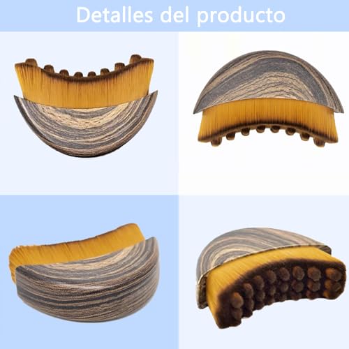 Lymphatic Contour Face Brush, Herramientas para masajes faciales, belleza y relajación de los músculos del faciales, Diseño Ergonómico, ajuste preciso a la piel, Perfecto para Belleza de Cuello y Cara (1PCS)