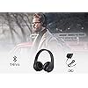 PowerLocus Wireless Bluetooth Over-Ear Stereo Foldable Headphones, Wired Headsets Noise Cancelling with Built-in…