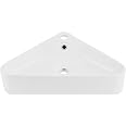 Swiss Madison Plaisir Corner Wall-Mounted Sink – Space-Saving Ceramic Design For Small Bathrooms - View #9